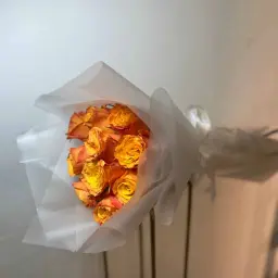 باقة جوري برتقالي